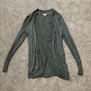 Merona Long Grey Cardigan - Size Large
